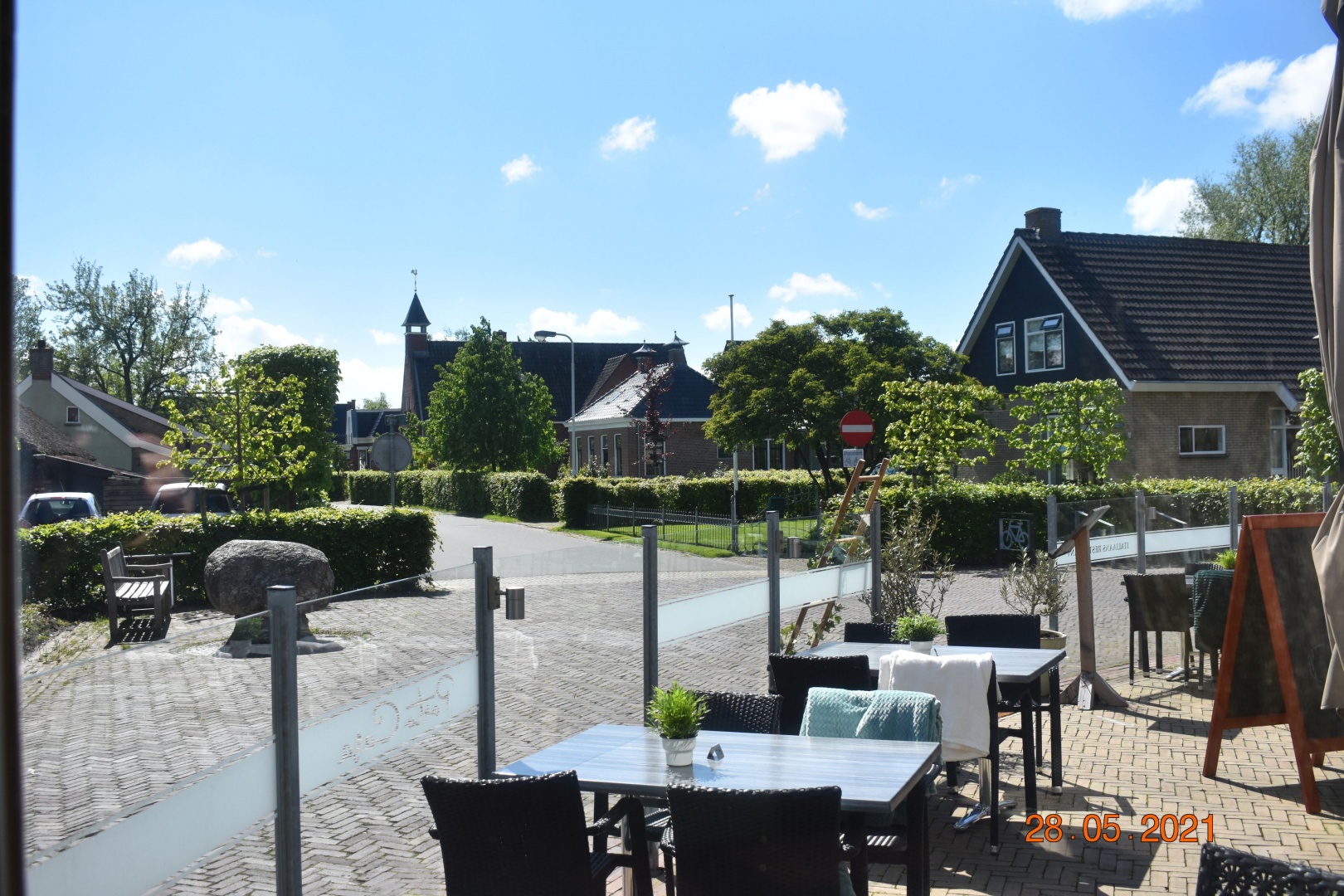 Ons fraaie terras
